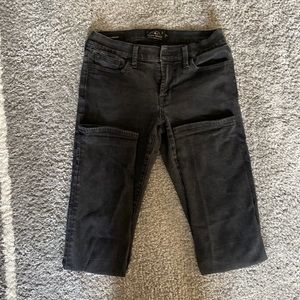 Lucky brand Black straight leg jeans
